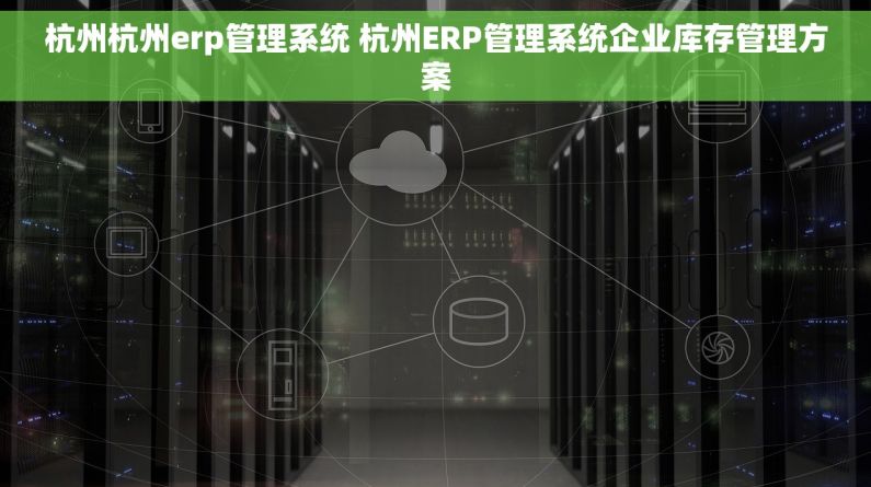 杭州杭州erp管理系统 杭州ERP管理系统企业库存管理方案