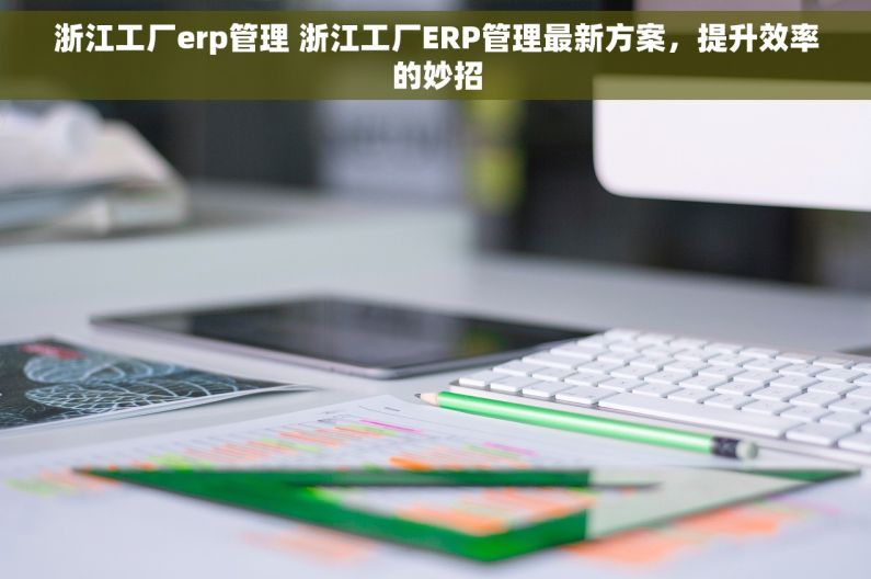 浙江工厂erp管理 浙江工厂ERP管理最新方案，提升效率的妙招