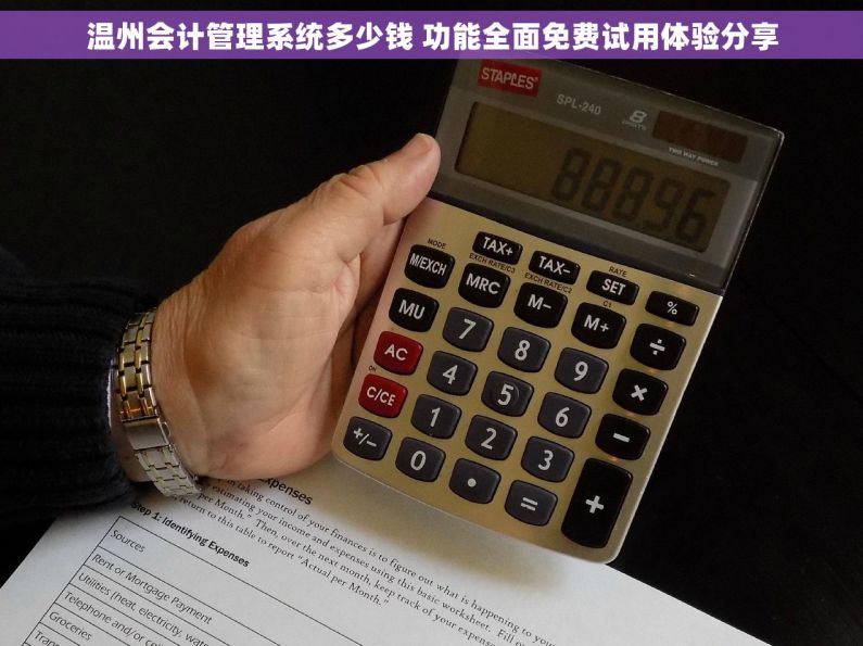 温州会计管理系统多少钱 功能全面免费试用体验分享