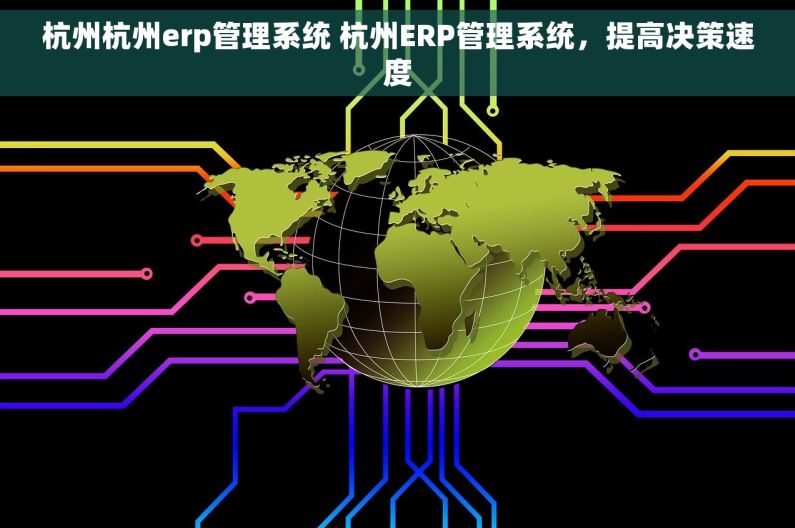 杭州杭州erp管理系统 杭州ERP管理系统，提高决策速度