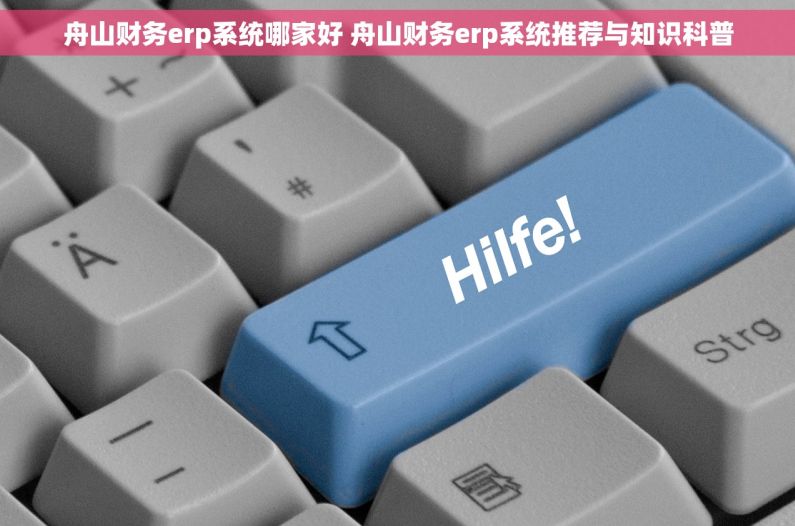 舟山财务erp系统哪家好 舟山财务erp系统推荐与知识科普
