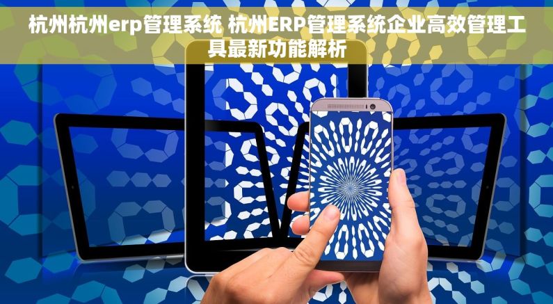 杭州杭州erp管理系统 杭州ERP管理系统企业高效管理工具最新功能解析