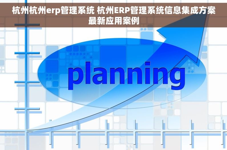 杭州杭州erp管理系统 杭州ERP管理系统信息集成方案最新应用案例