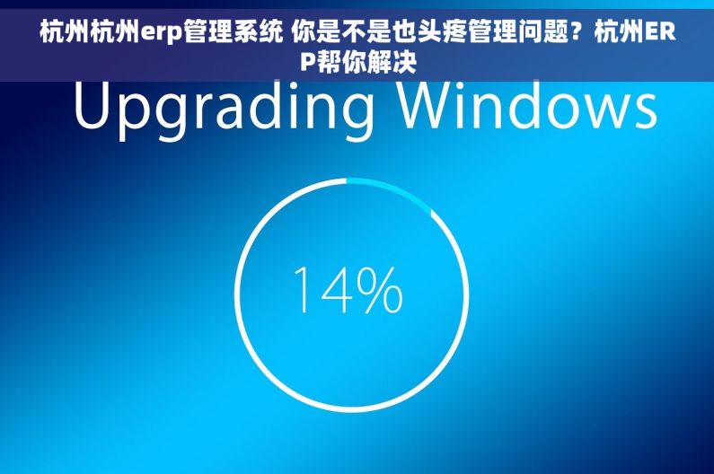 杭州杭州erp管理系统 你是不是也头疼管理问题？杭州ERP帮你解决