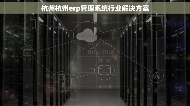 杭州杭州erp管理系统行业解决方案