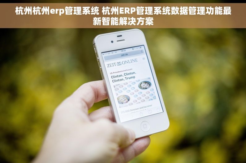 杭州杭州erp管理系统 杭州ERP管理系统数据管理功能最新智能解决方案