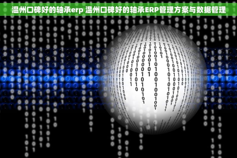温州口碑好的轴承erp 温州口碑好的轴承ERP管理方案与数据管理