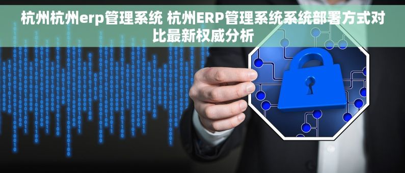 杭州杭州erp管理系统 杭州ERP管理系统系统部署方式对比最新权威分析