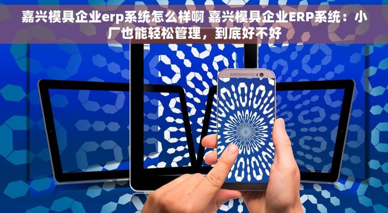 嘉兴模具企业erp系统怎么样啊 嘉兴模具企业ERP系统：小厂也能轻松管理，到底好不好