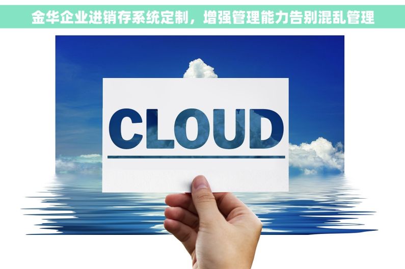 金华企业进销存系统定制，增强管理能力告别混乱管理