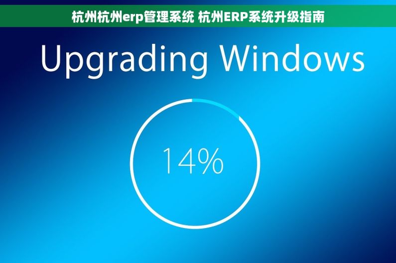 杭州杭州erp管理系统 杭州ERP系统升级指南