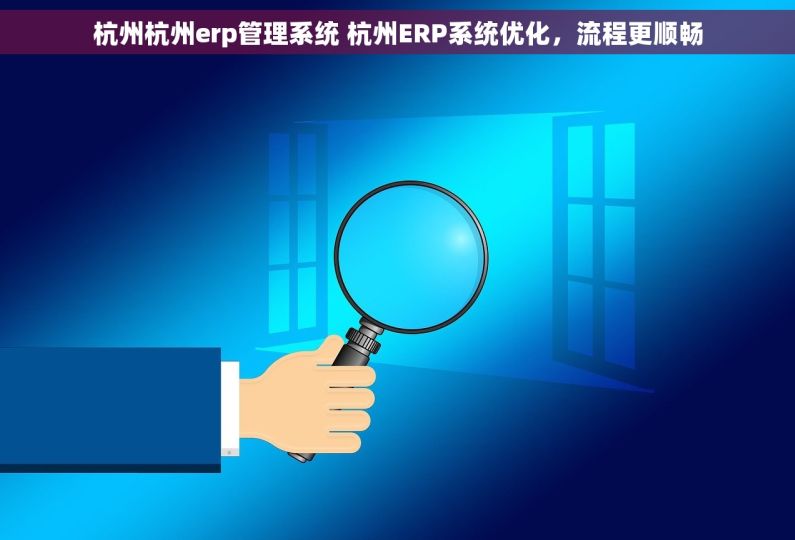 杭州杭州erp管理系统 杭州ERP系统优化，流程更顺畅