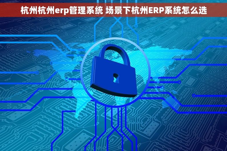 杭州杭州erp管理系统 场景下杭州ERP系统怎么选