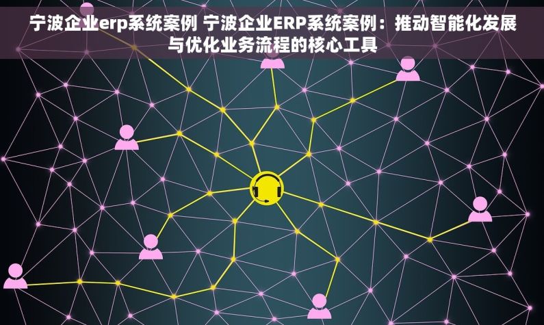 宁波企业erp系统案例 宁波企业ERP系统案例：推动智能化发展与优化业务流程的核心工具