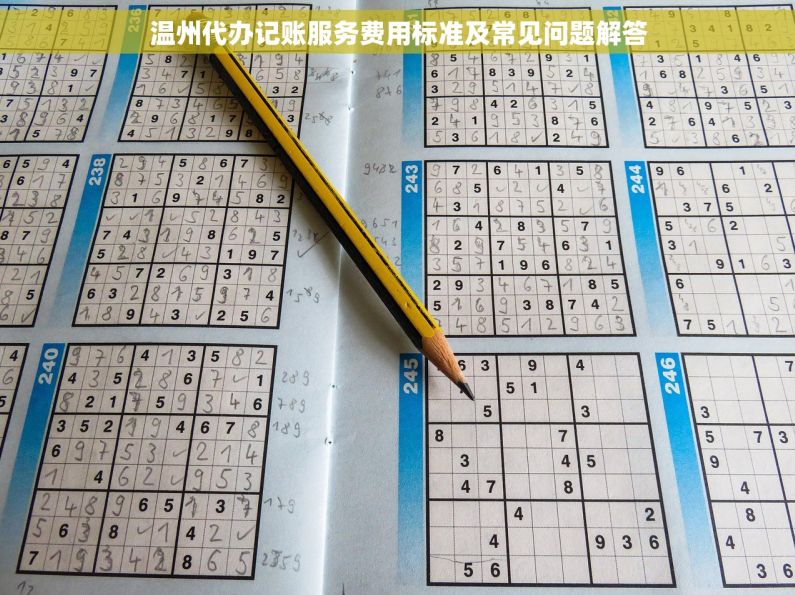 温州代办记账服务费用标准及常见问题解答