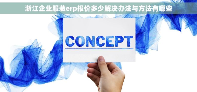浙江企业服装erp报价多少解决办法与方法有哪些