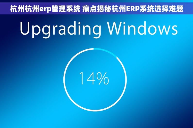 杭州杭州erp管理系统 痛点揭秘杭州ERP系统选择难题