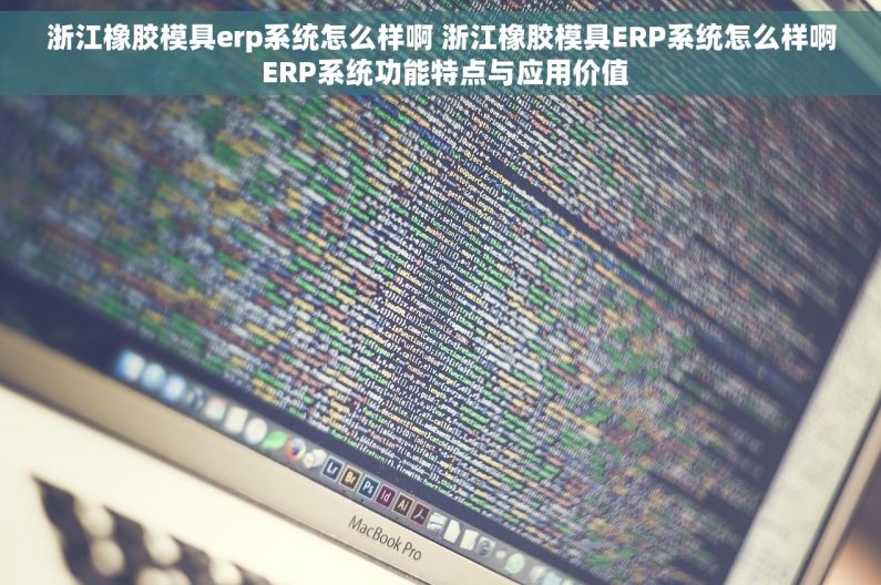 浙江橡胶模具erp系统怎么样啊 浙江橡胶模具ERP系统怎么样啊 ERP系统功能特点与应用价值