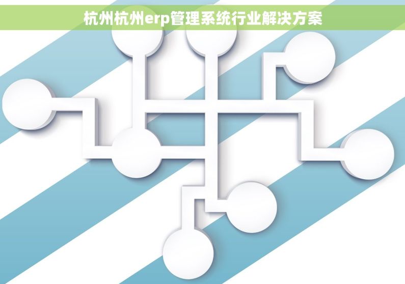 杭州杭州erp管理系统行业解决方案