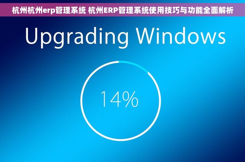 杭州杭州erp管理系统 杭州ERP管理系统使用技巧与功能全面解析