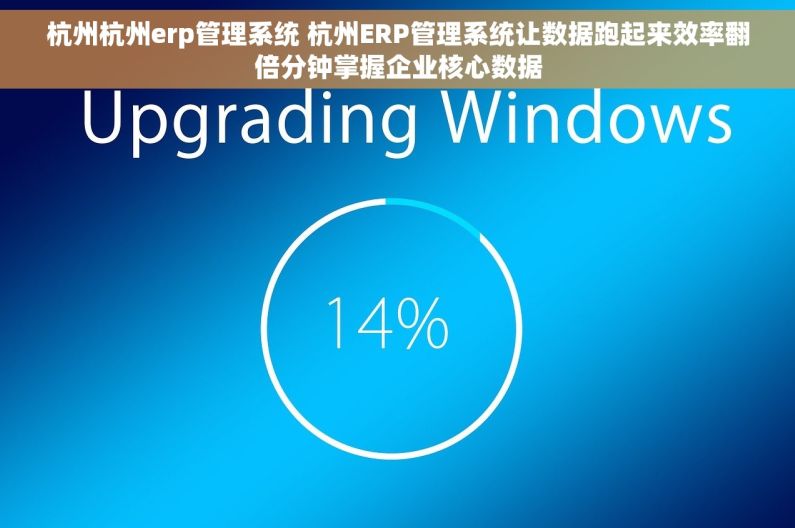 杭州杭州erp管理系统 杭州ERP管理系统让数据跑起来效率翻倍分钟掌握企业核心数据