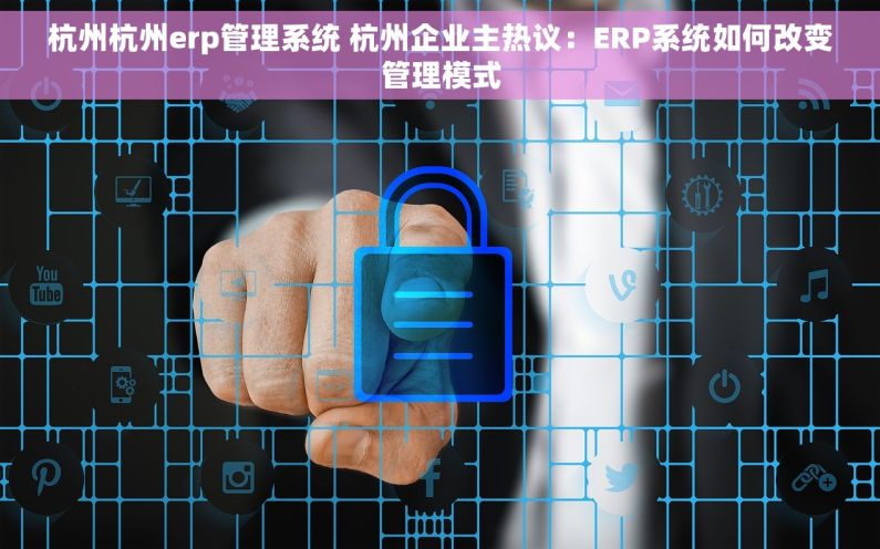 杭州杭州erp管理系统 杭州企业主热议：ERP系统如何改变管理模式