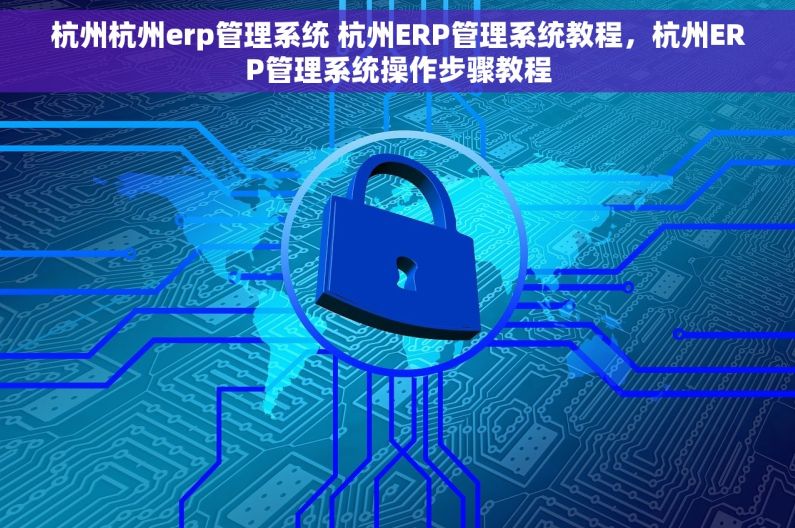 杭州杭州erp管理系统 杭州ERP管理系统教程，杭州ERP管理系统操作步骤教程