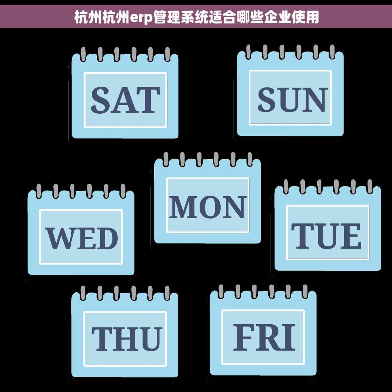 杭州杭州erp管理系统适合哪些企业使用