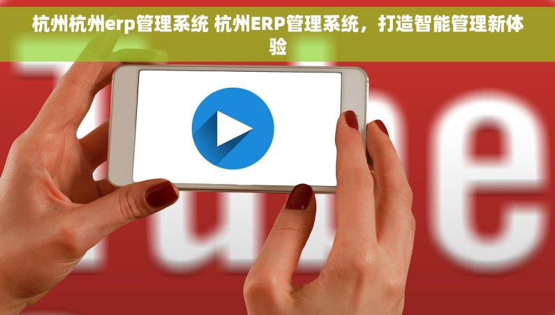 杭州杭州erp管理系统 杭州ERP管理系统，打造智能管理新体验