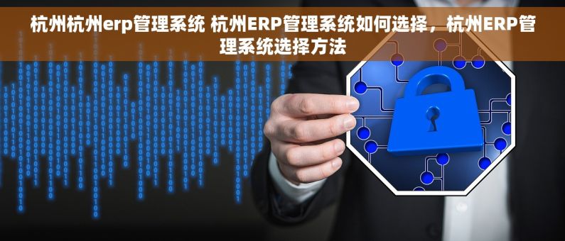 杭州杭州erp管理系统 杭州ERP管理系统如何选择，杭州ERP管理系统选择方法