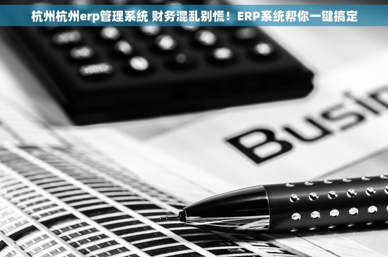 杭州杭州erp管理系统 财务混乱别慌！ERP系统帮你一键搞定