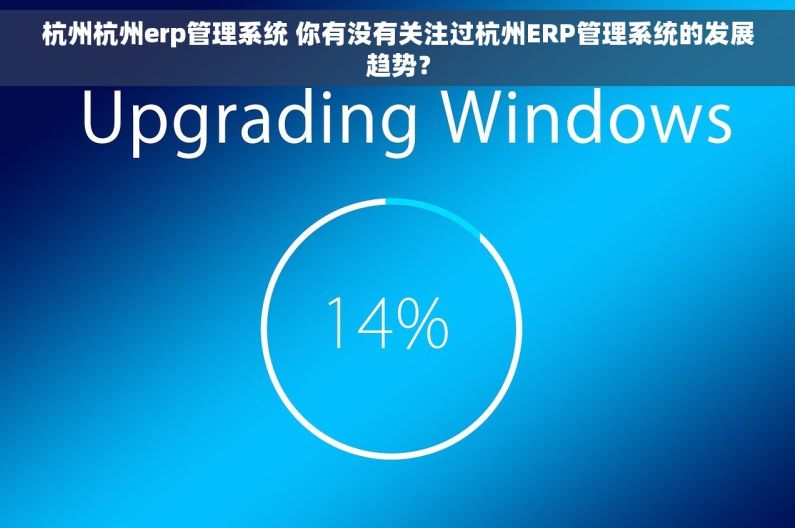 杭州杭州erp管理系统 你有没有关注过杭州ERP管理系统的发展趋势？