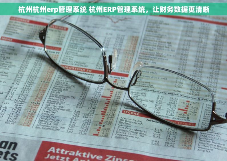 杭州杭州erp管理系统 杭州ERP管理系统，让财务数据更清晰