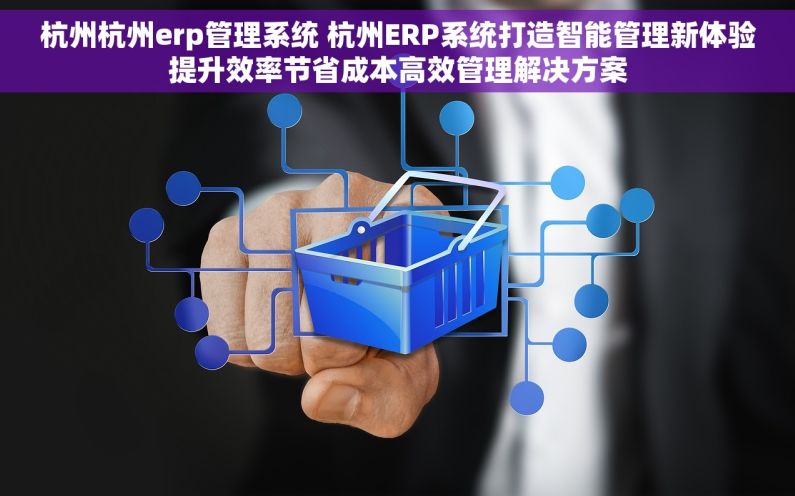 杭州杭州erp管理系统 杭州ERP系统打造智能管理新体验提升效率节省成本高效管理解决方案