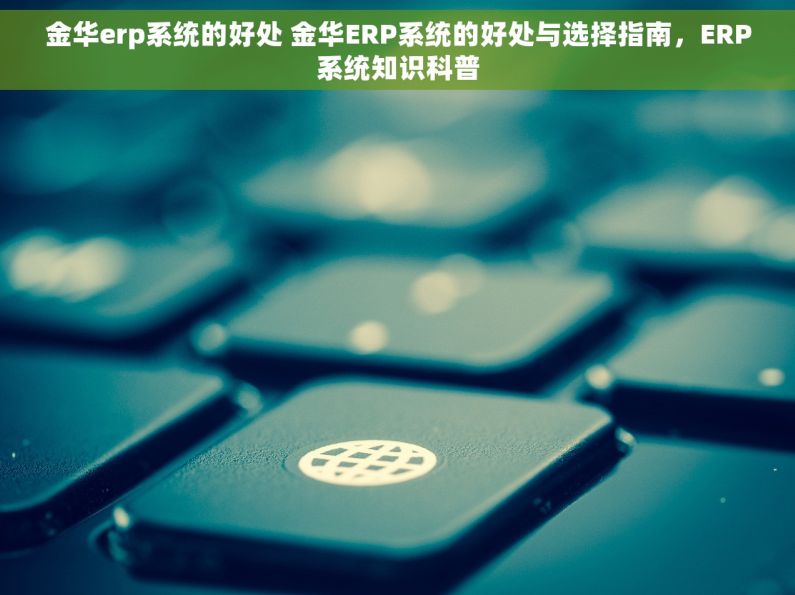 金华erp系统的好处 金华ERP系统的好处与选择指南，ERP系统知识科普