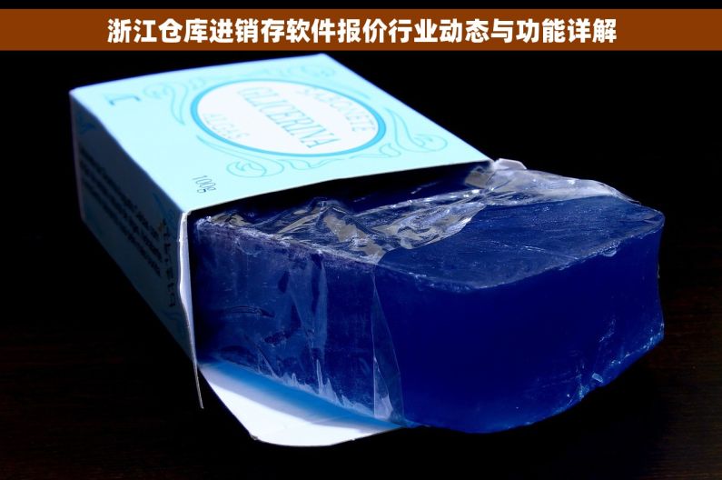 浙江仓库进销存软件报价行业动态与功能详解