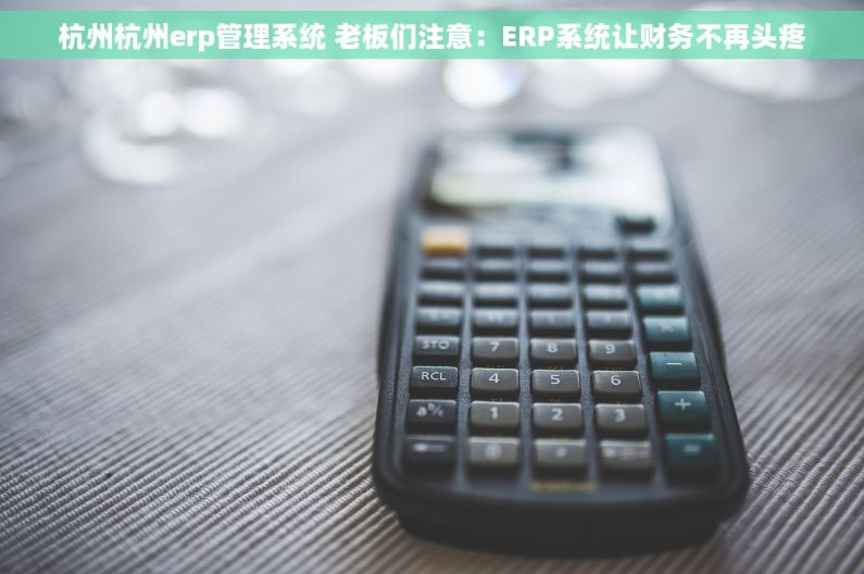 杭州杭州erp管理系统 老板们注意：ERP系统让财务不再头疼