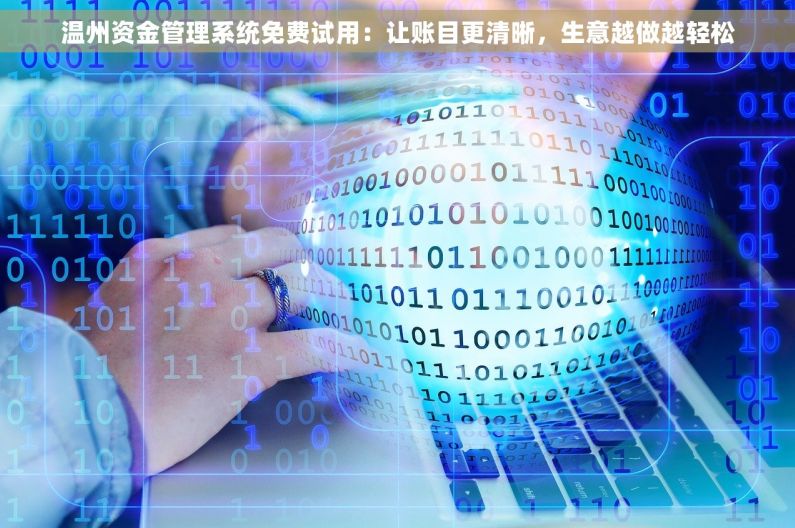 温州资金管理系统免费试用：让账目更清晰，生意越做越轻松