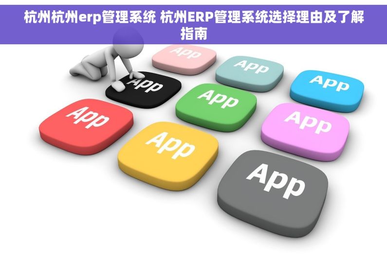 杭州杭州erp管理系统 杭州ERP管理系统选择理由及了解指南