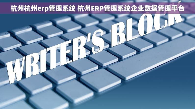 杭州杭州erp管理系统 杭州ERP管理系统企业数据管理平台
