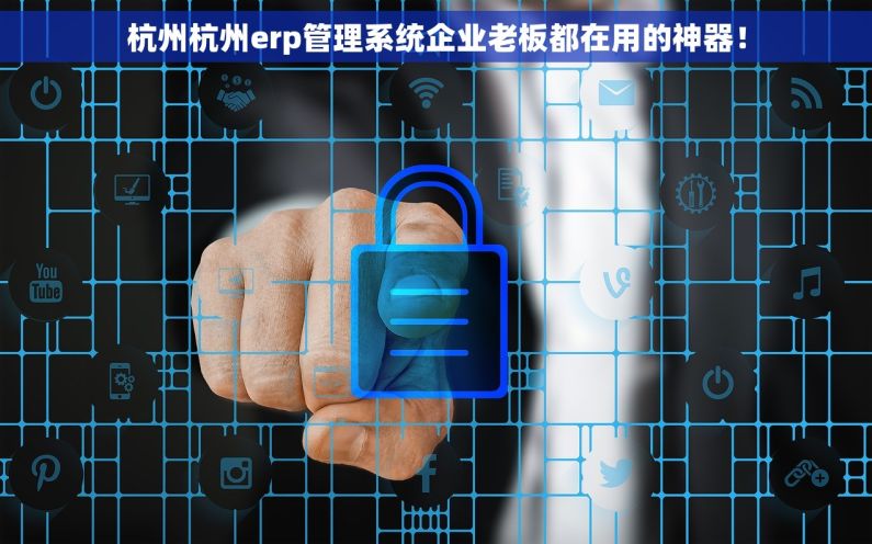 杭州杭州erp管理系统企业老板都在用的神器！