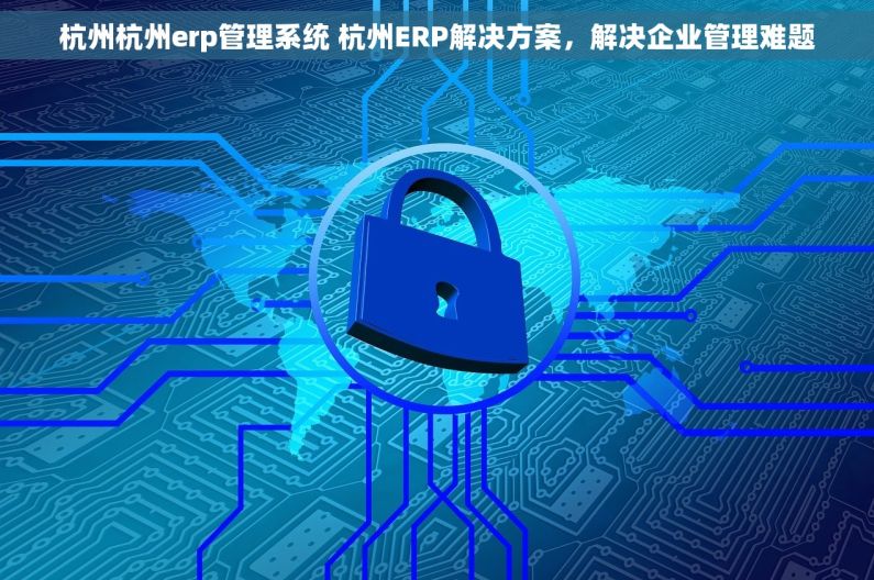 杭州杭州erp管理系统 杭州ERP解决方案，解决企业管理难题
