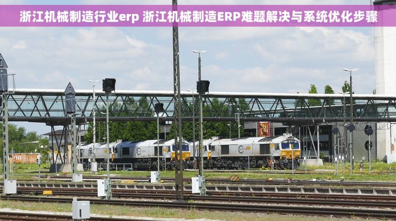 浙江机械制造行业erp 浙江机械制造ERP难题解决与系统优化步骤