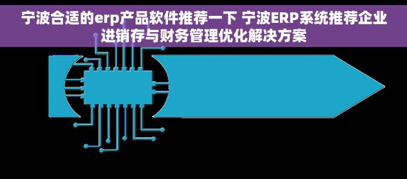 宁波合适的erp产品软件推荐一下 宁波ERP系统推荐企业进销存与财务管理优化解决方案