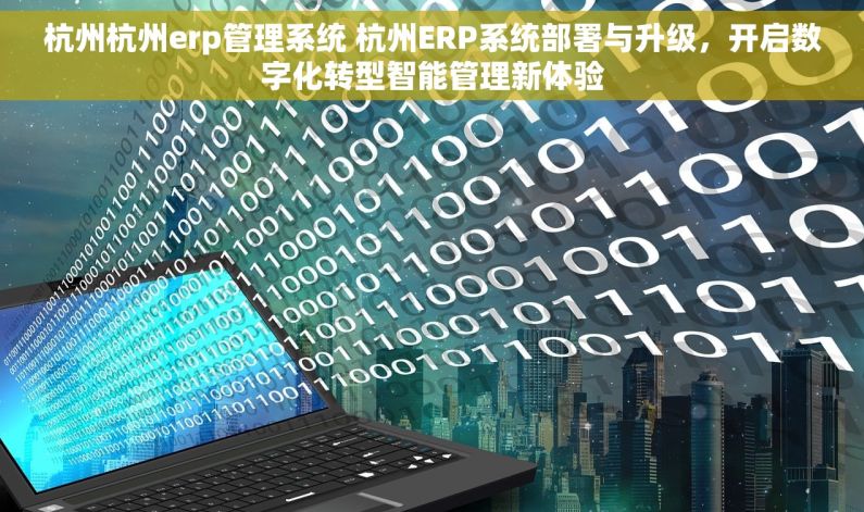 杭州杭州erp管理系统 杭州ERP系统部署与升级，开启数字化转型智能管理新体验