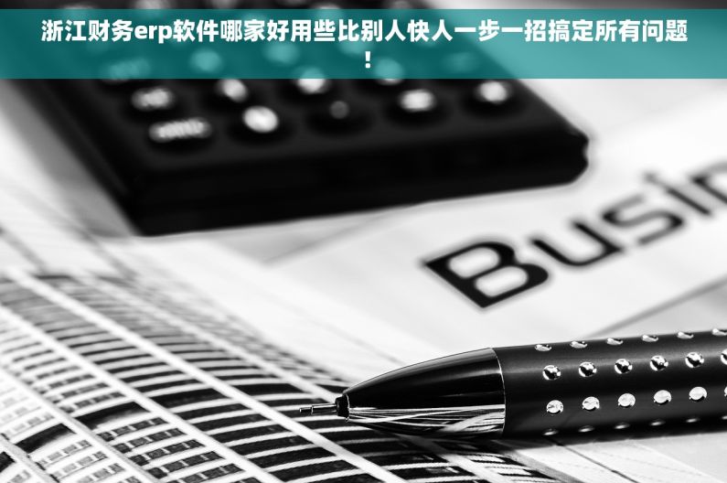 浙江财务erp软件哪家好用些比别人快人一步一招搞定所有问题！