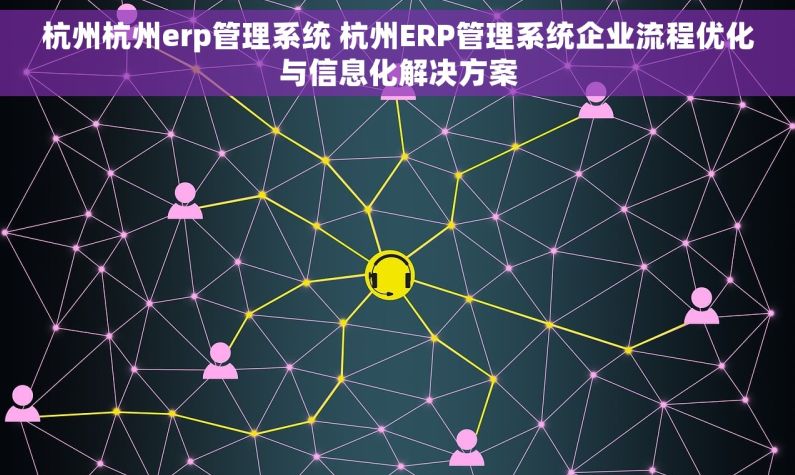 杭州杭州erp管理系统 杭州ERP管理系统企业流程优化与信息化解决方案
