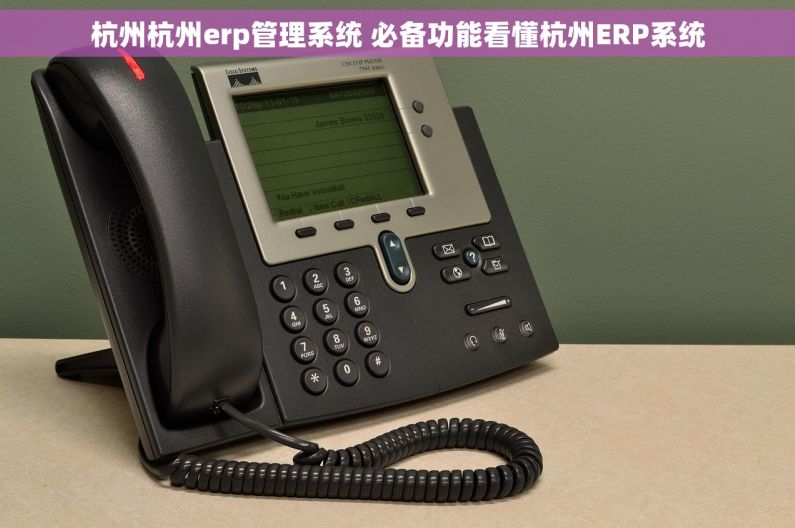 杭州杭州erp管理系统 必备功能看懂杭州ERP系统