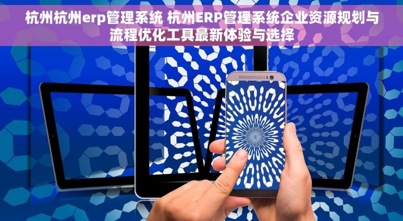 杭州杭州erp管理系统 杭州ERP管理系统企业资源规划与流程优化工具最新体验与选择