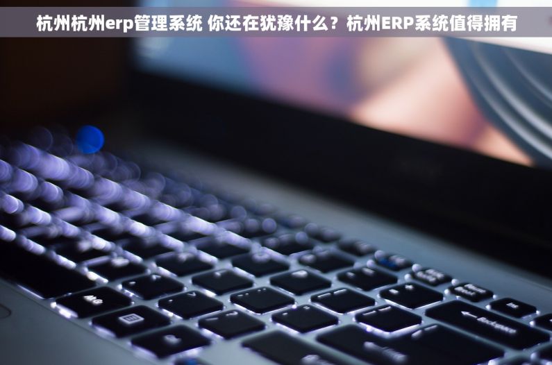 杭州杭州erp管理系统 你还在犹豫什么？杭州ERP系统值得拥有